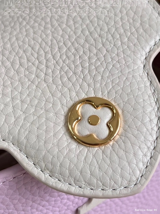 Affordable CAPUCINES LOUIS MINI-21*14*8CM VUITTON 0712
